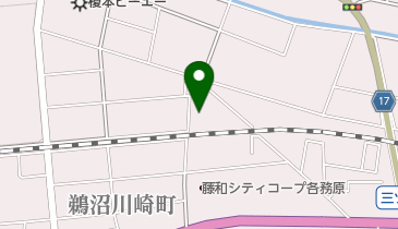 足立自動車の地図画像