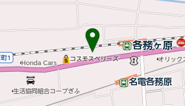 ホットロード各務原店の地図画像