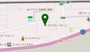 ネッツトヨタ岐阜株式会社 六軒店の地図画像