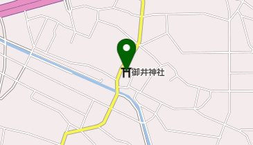 御井神社の地図画像