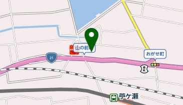 アップル各務原店の地図画像