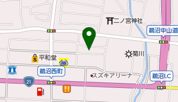 インザクローゼットの地図画像