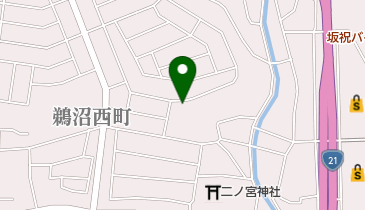 ペットビューティゆうの地図画像