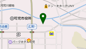 萩施術所の地図画像