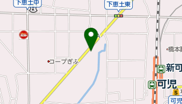 オオザワデンキの地図画像