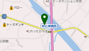 スクールショップワカオの地図画像