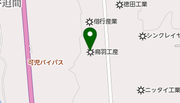 鳥羽工産株式会社 可児工場の地図画像