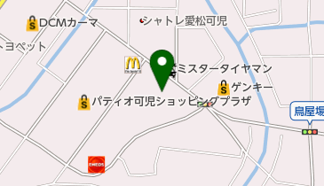 DOGPARKカフェオーレの地図画像