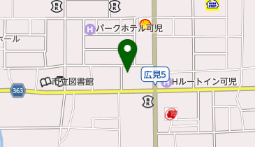 きもののほりゑの地図画像