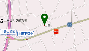 岐阜日産自動車株式会社 日本ライン店の地図画像