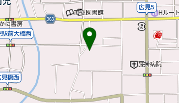 西福寺の地図画像