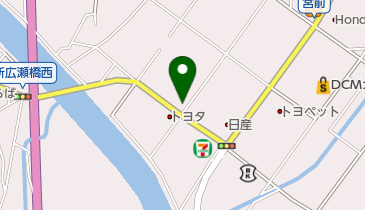 なかはら動物病院の地図画像