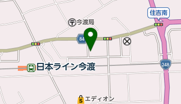 カットスクエアーV2の地図画像