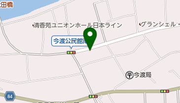 スカル理容院の地図画像