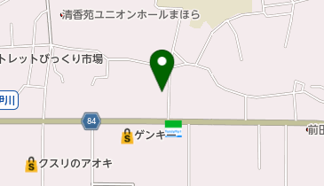 理容カワムラの地図画像