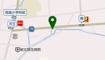 やまわきの地図画像