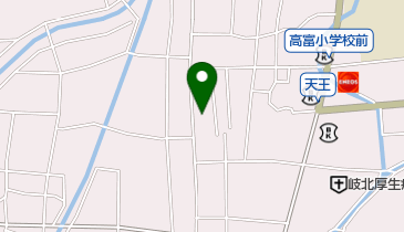 西村自転車店の地図画像