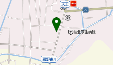 岡山商店の地図画像