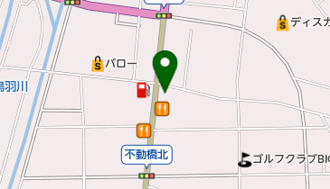 ふとんの富久屋の地図画像