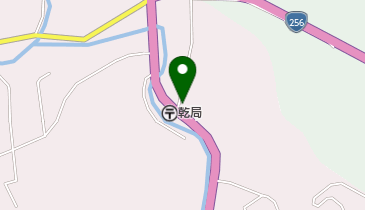 洞山裁断所の地図画像