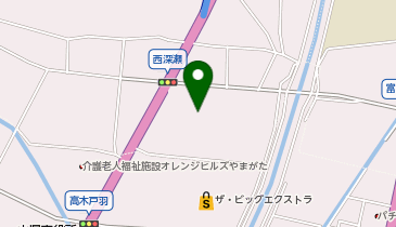 山県市役所 富岡公民館の地図画像