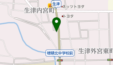 ミナカミオートサイクルの地図画像