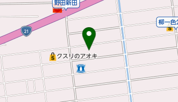 北川精肉店の地図画像