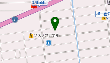 シオン美容室の地図画像