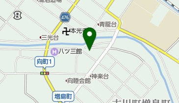 古川文化服装学院の地図画像