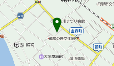 飛騨牛専門店祭の地図画像