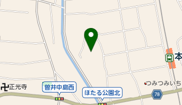 デンキのタケナカの地図画像