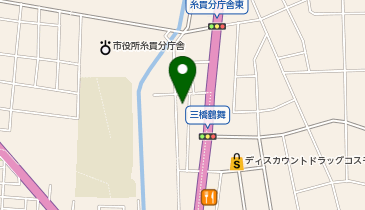 かのう呉服店の地図画像