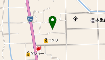 正尊寺の地図画像