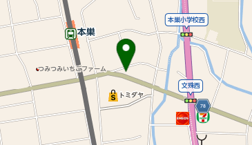 シャディーサラダ館本巣店の地図画像