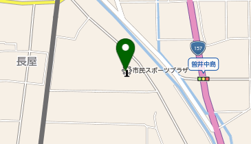本巣市役所 本巣市民スポーツプラザの地図画像