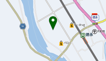 マツオカ大和店の地図画像