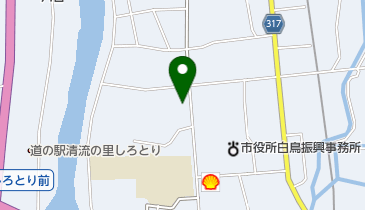 ハクミかなもの店の地図画像