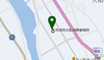 郡上市商工会 大和出張所の地図画像