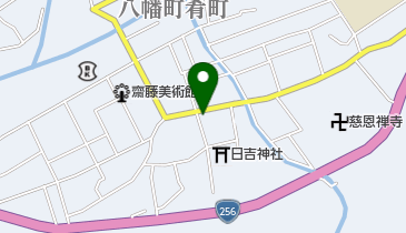 服部酒店の地図画像