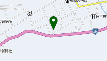 わかば焼肉店の地図画像