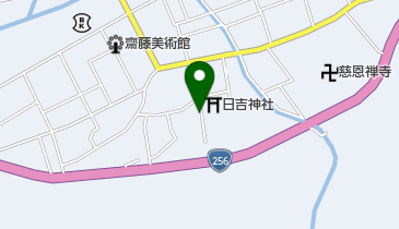 日吉神社の地図画像