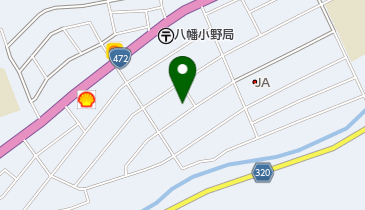 郡上地域救急病院案内の地図画像