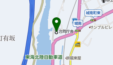 岐阜八幡労働基準監督署の地図画像