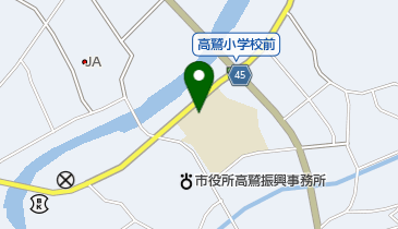 郡上市役所 高鷲学校給食センターの地図画像