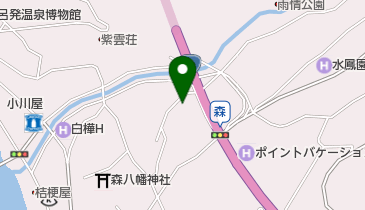 松本治療院の地図画像