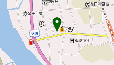 中松屋の地図画像