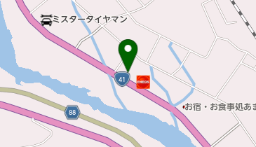 飛騨萩原運送株式会社の地図画像