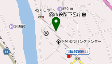 有限会社下呂ひごや 本店の地図画像