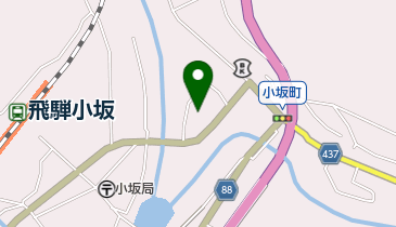 小坂町商工会の地図画像