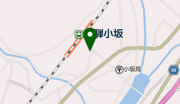 益田信用組合小坂支店の地図画像